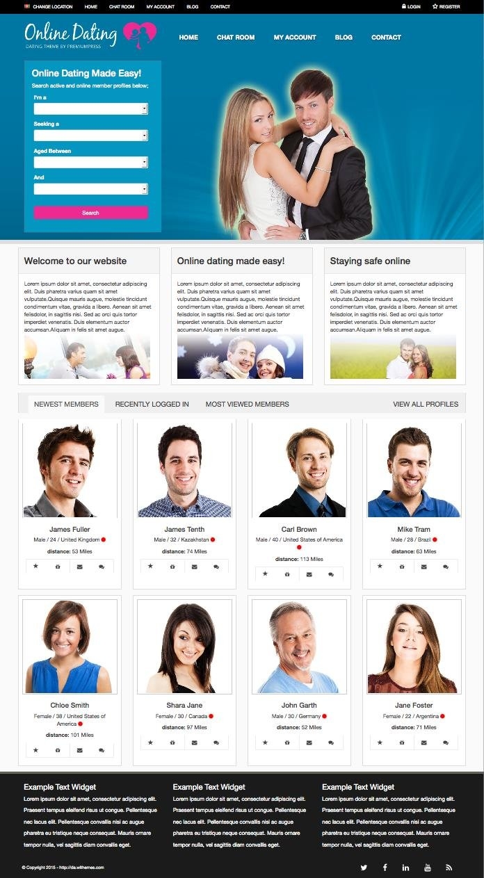 dating site wordpress